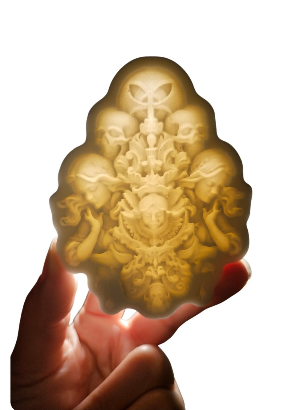 Intricate Baroque Silicone Mold